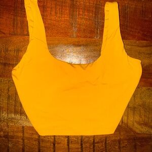Aerie Vibrant Yellow Crop Top